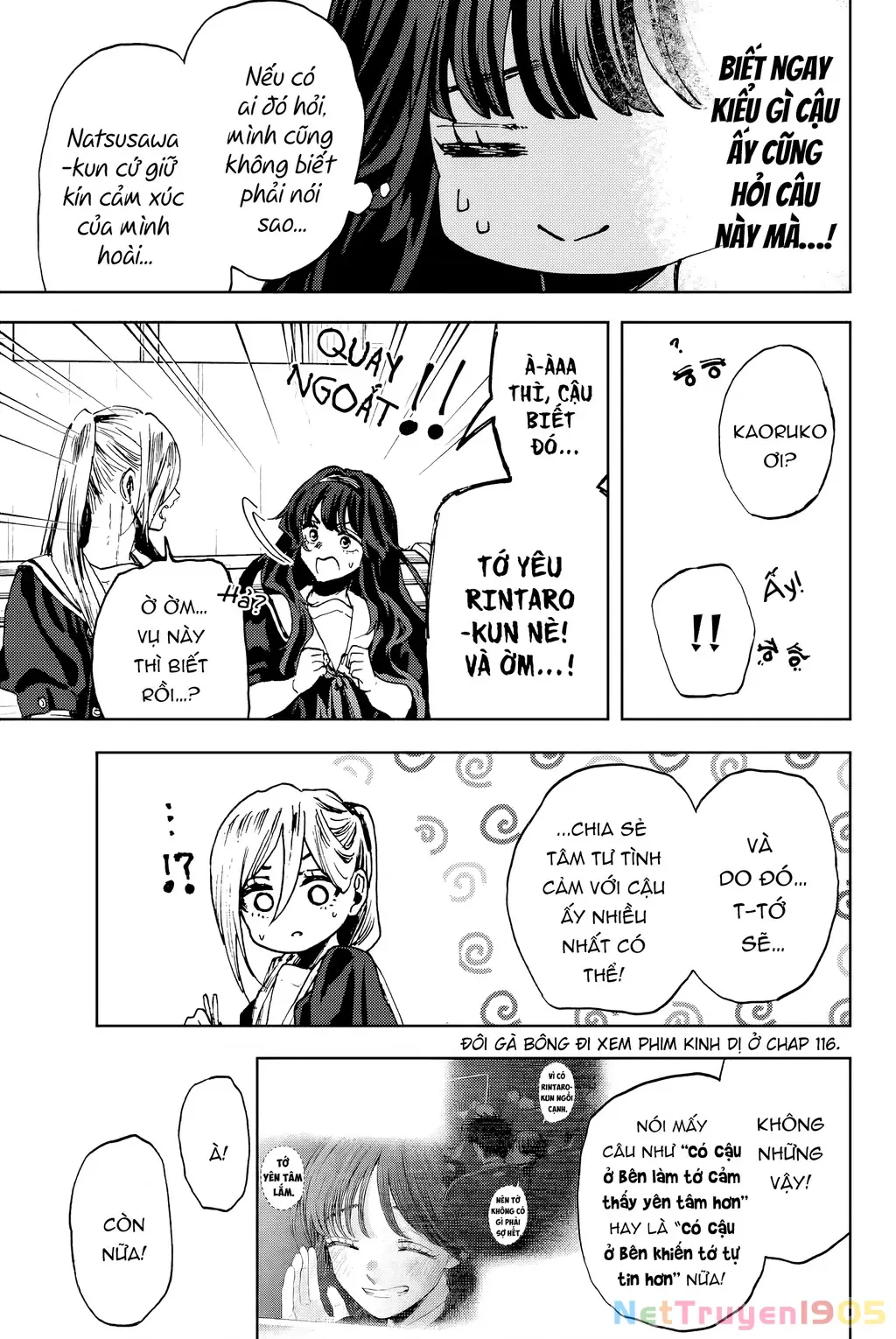 Kaoru Hana wa Rin to Saku Chapter 141 - Trang 4