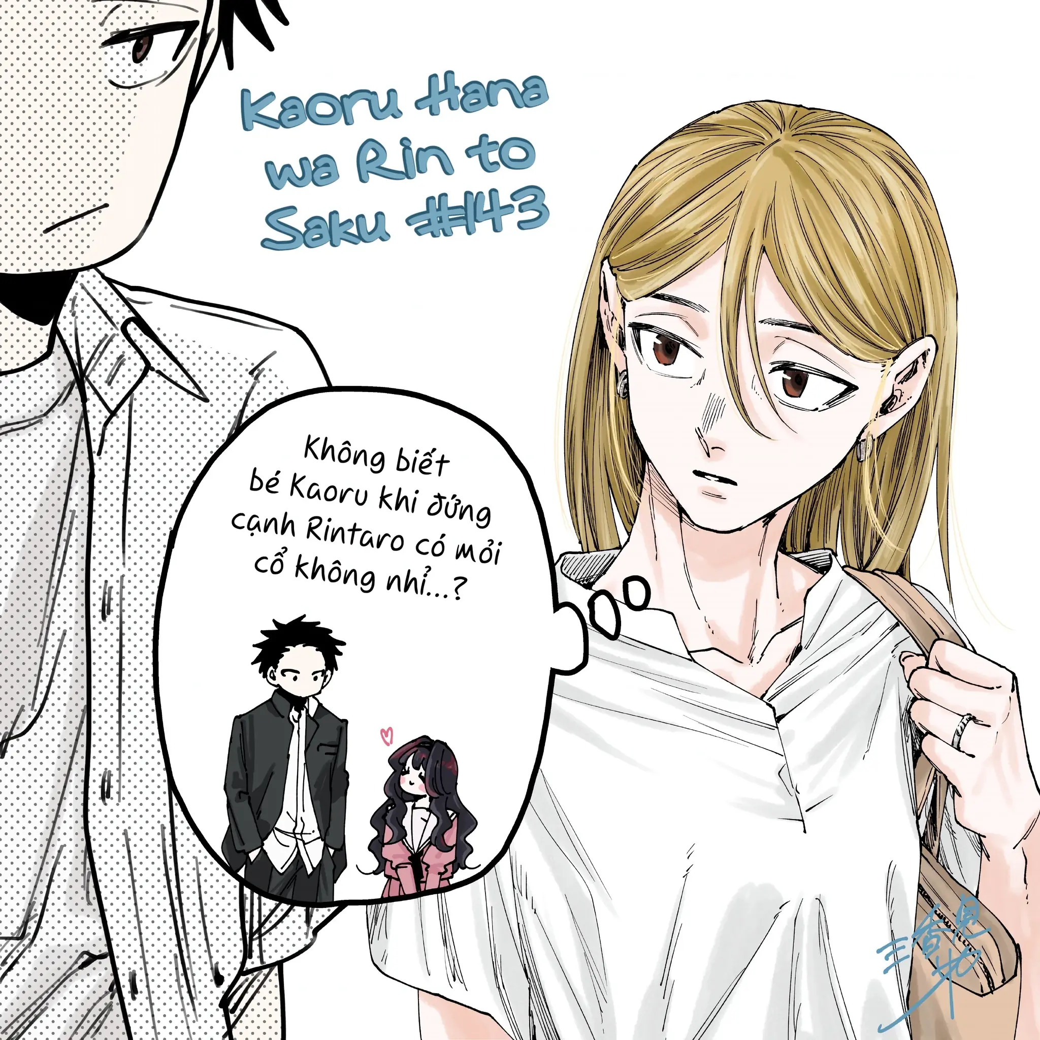 Kaoru Hana wa Rin to Saku Chapter 143 - Trang 26