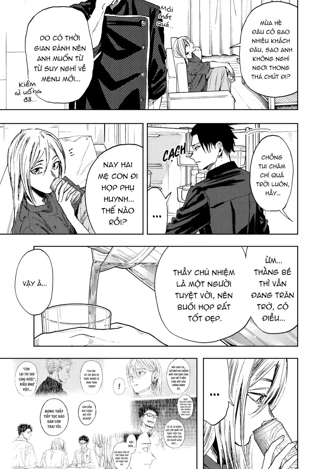 Kaoru Hana wa Rin to Saku Chapter 144 - Trang 12