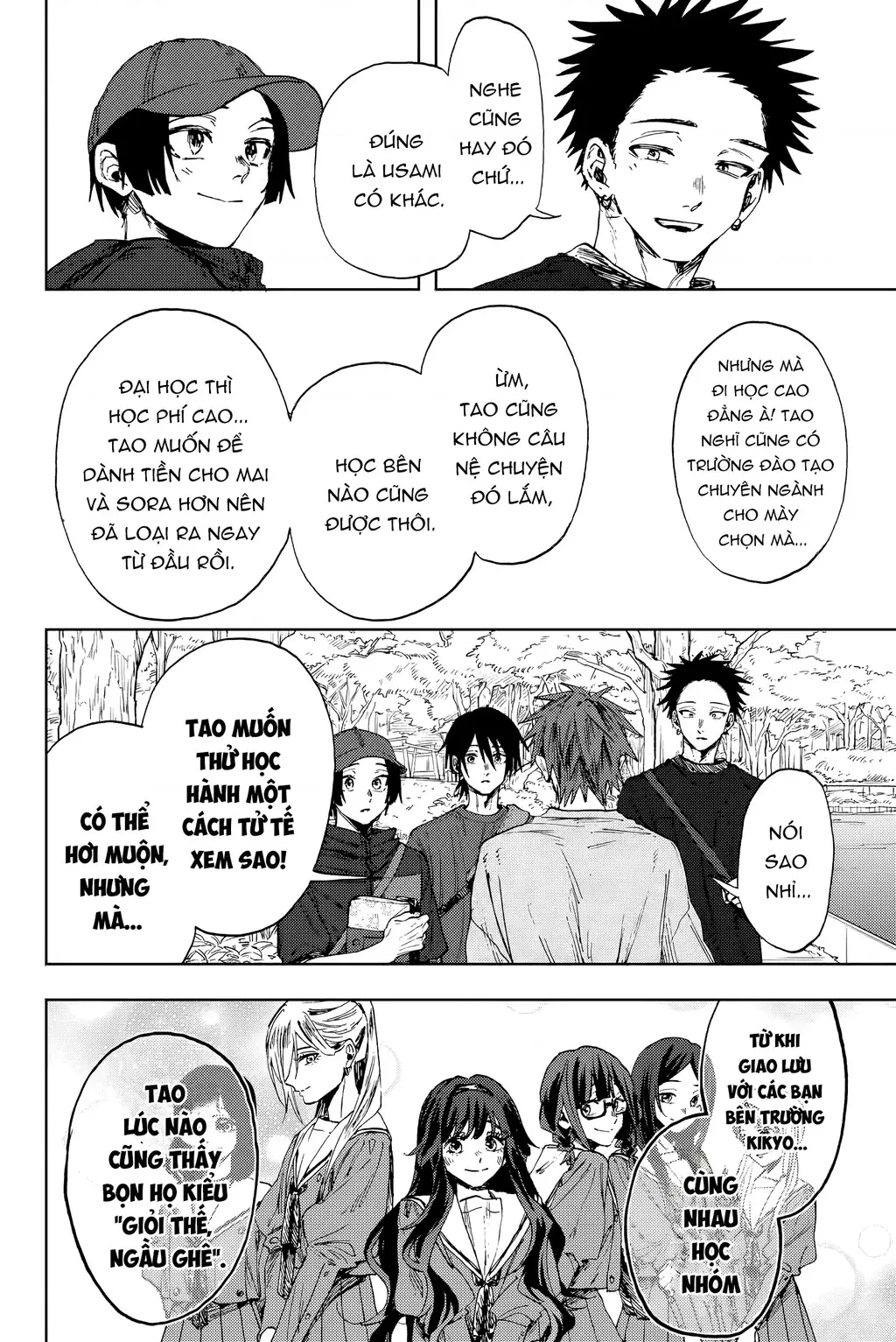Kaoru Hana wa Rin to Saku Chapter 146 - Trang 15