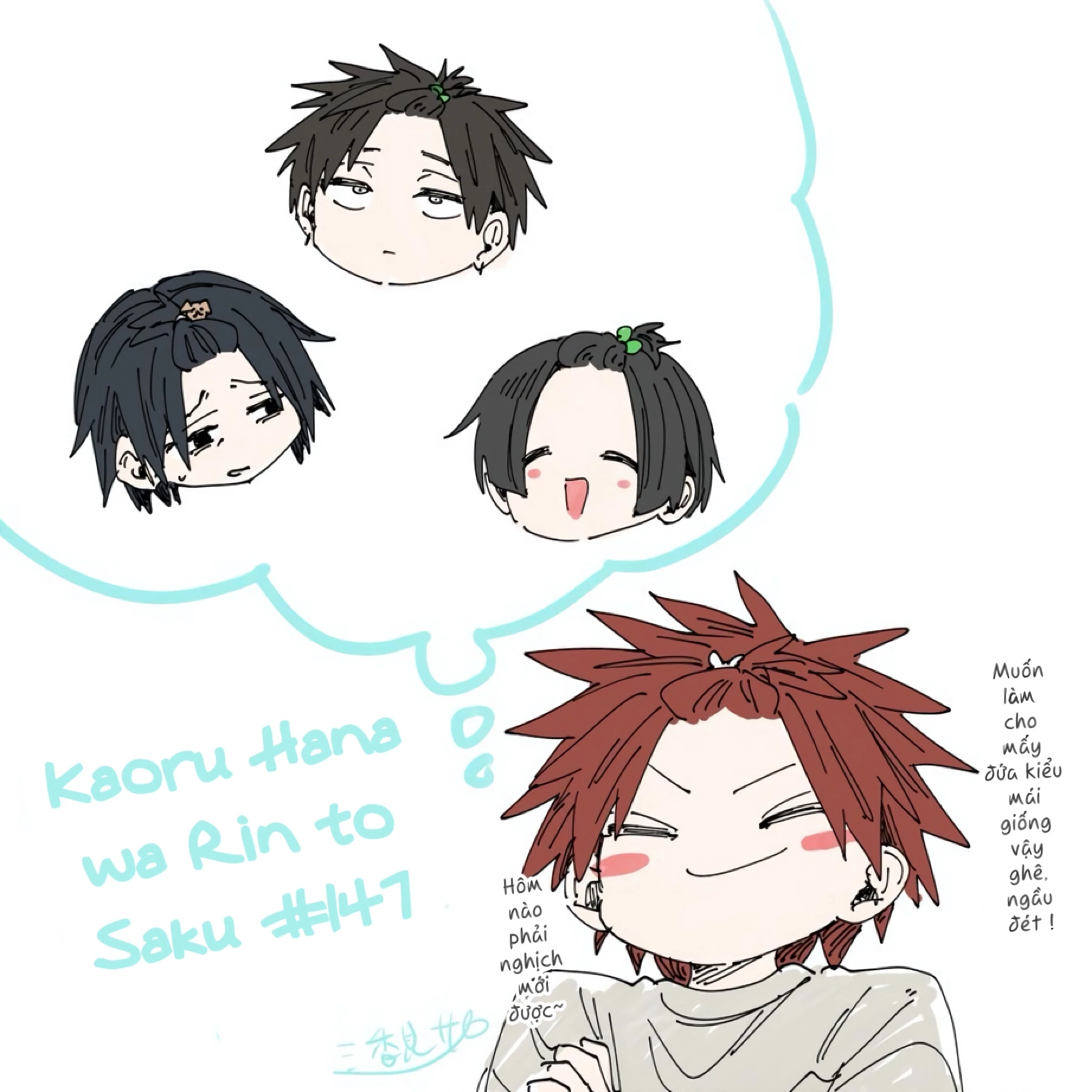 Kaoru Hana wa Rin to Saku Chapter 147 - Trang 24