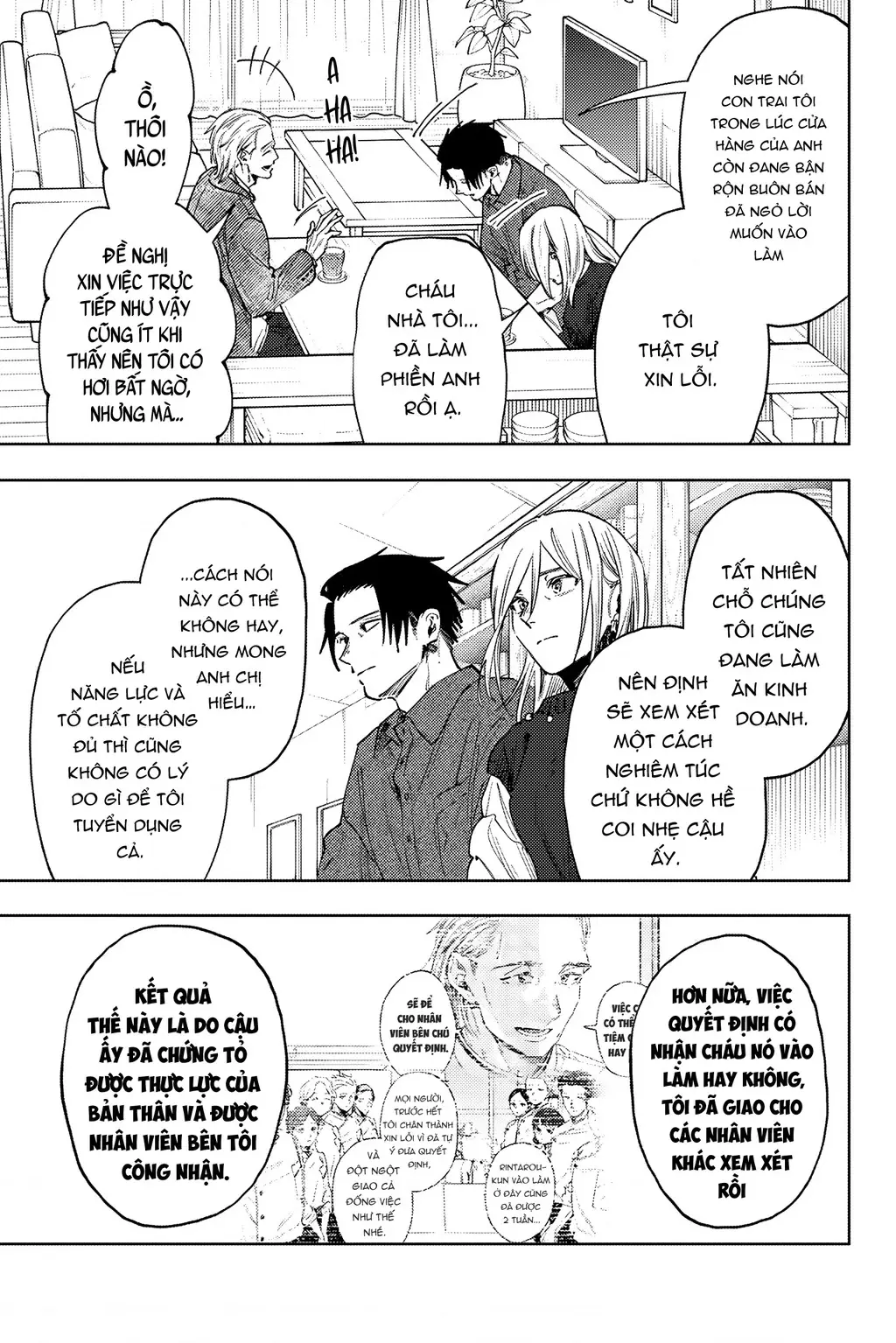 Kaoru Hana wa Rin to Saku Chapter 153 - Trang 12