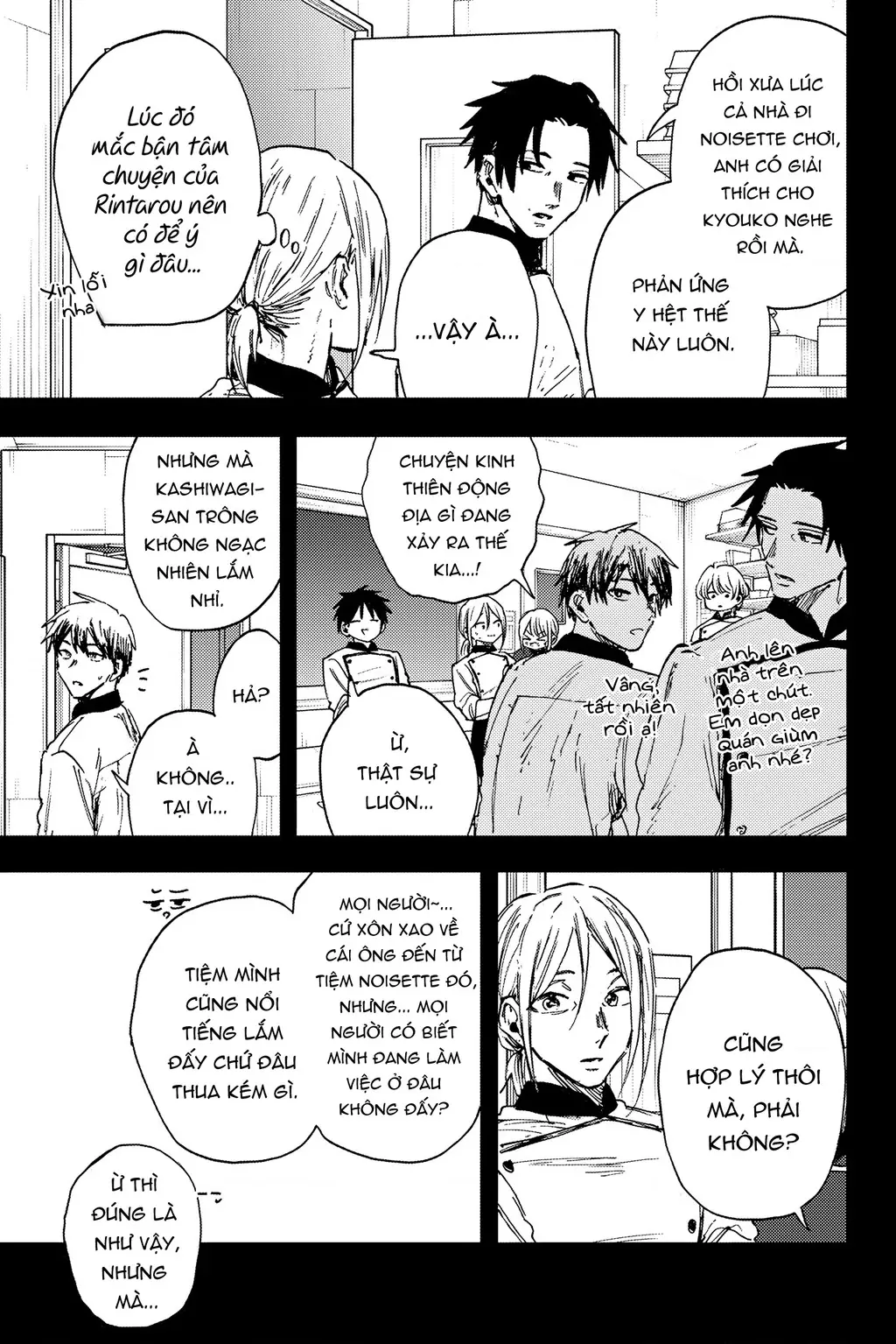 Kaoru Hana wa Rin to Saku Chapter 153 - Trang 8