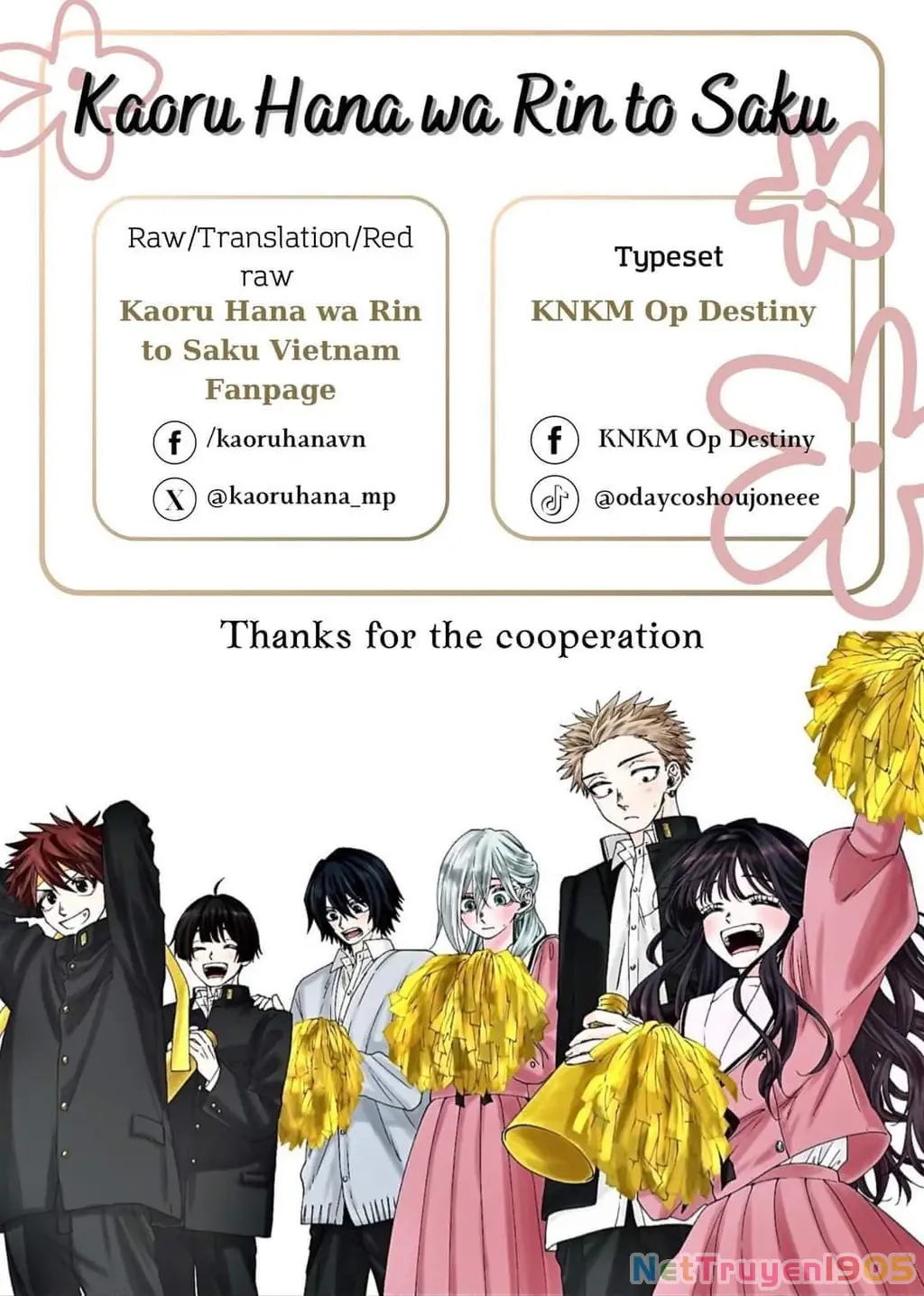 Kaoru Hana wa Rin to Saku Chapter 21 - Trang 25