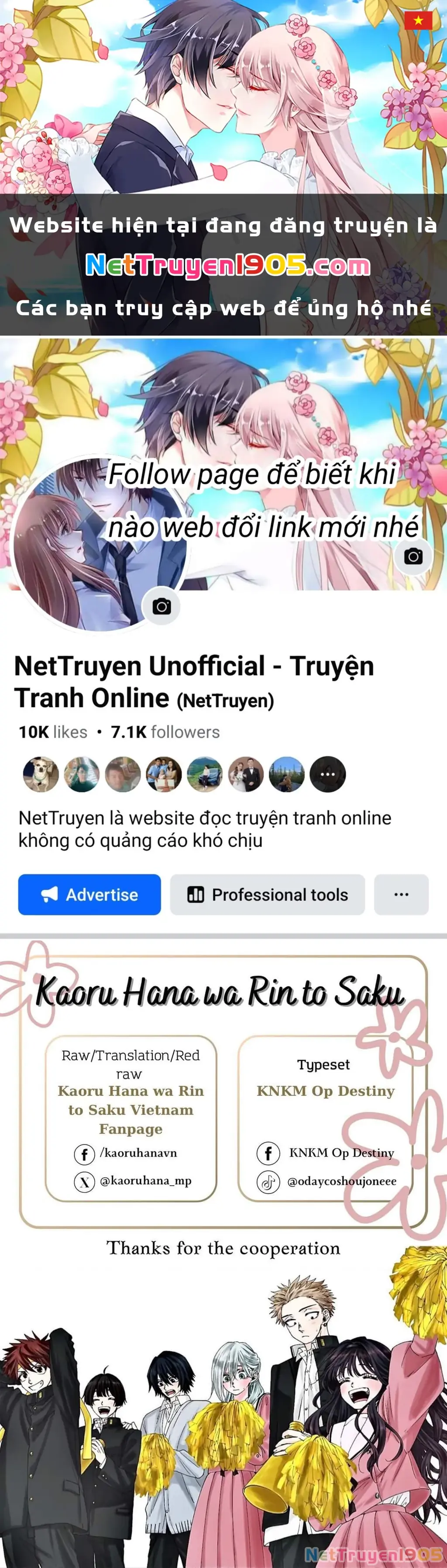 Kaoru Hana wa Rin to Saku Chapter 37.5 - Trang 2
