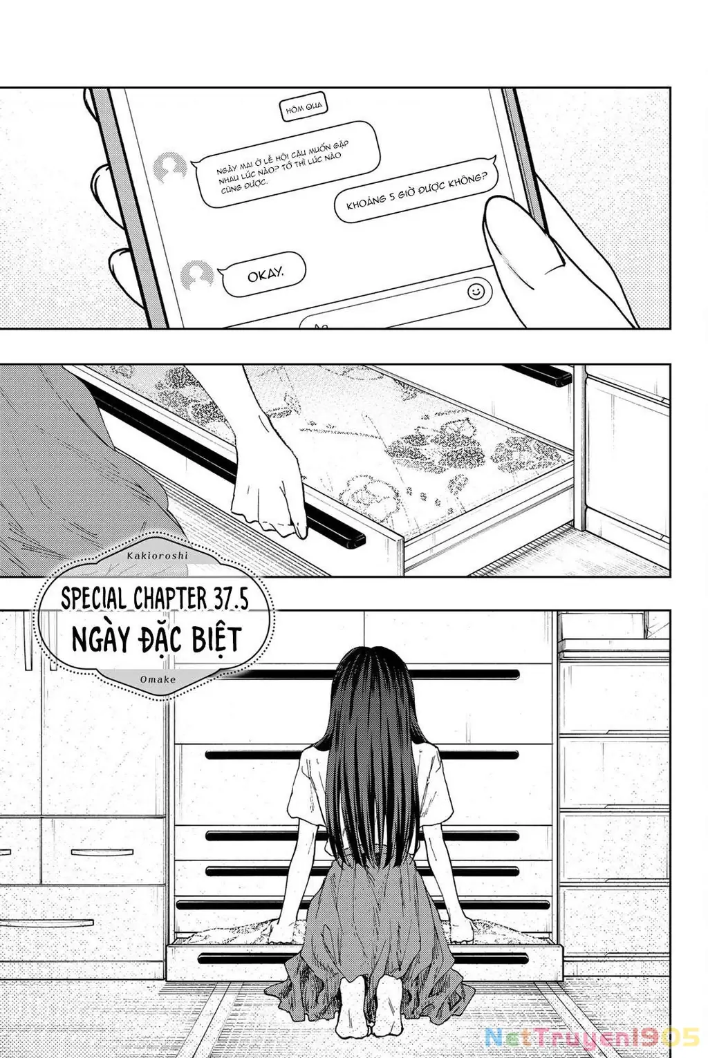 Kaoru Hana wa Rin to Saku Chapter 37.5 - Trang 4