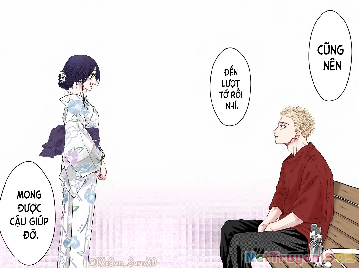 Kaoru Hana wa Rin to Saku Chapter 39 - Trang 22