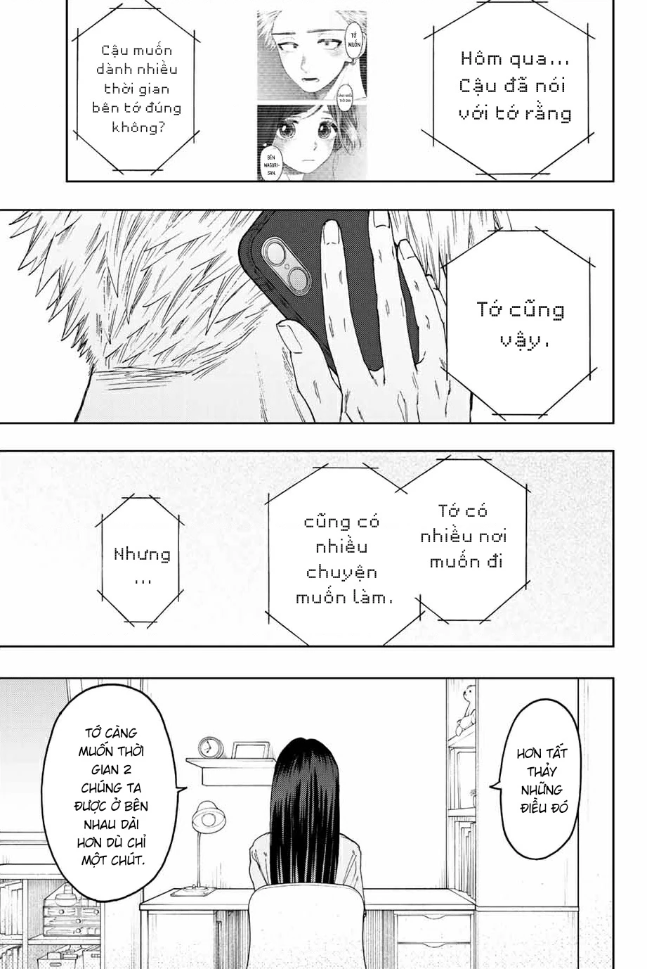 Kaoru Hana wa Rin to Saku Chapter 41 - Trang 19