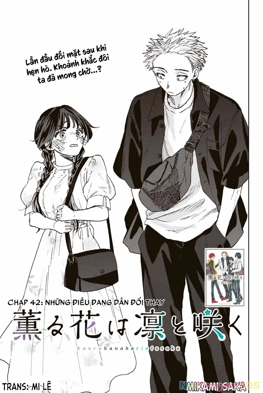 Kaoru Hana wa Rin to Saku Chapter 42 - Trang 4