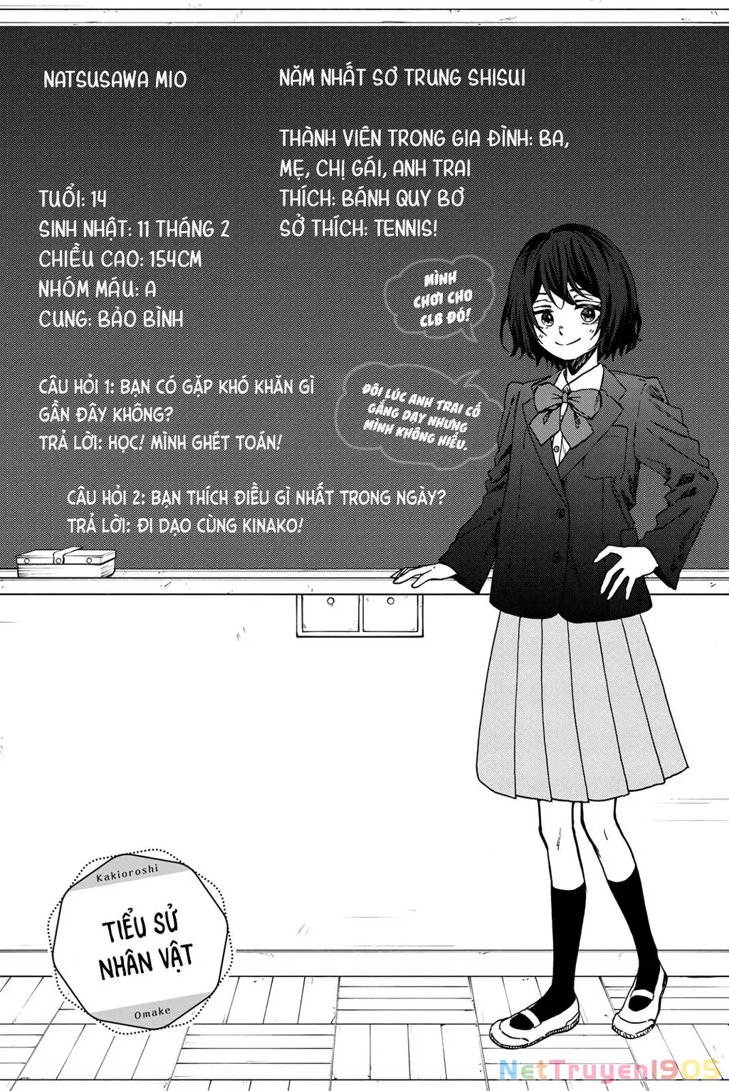 Kaoru Hana wa Rin to Saku Chapter 53.5 - Trang 7