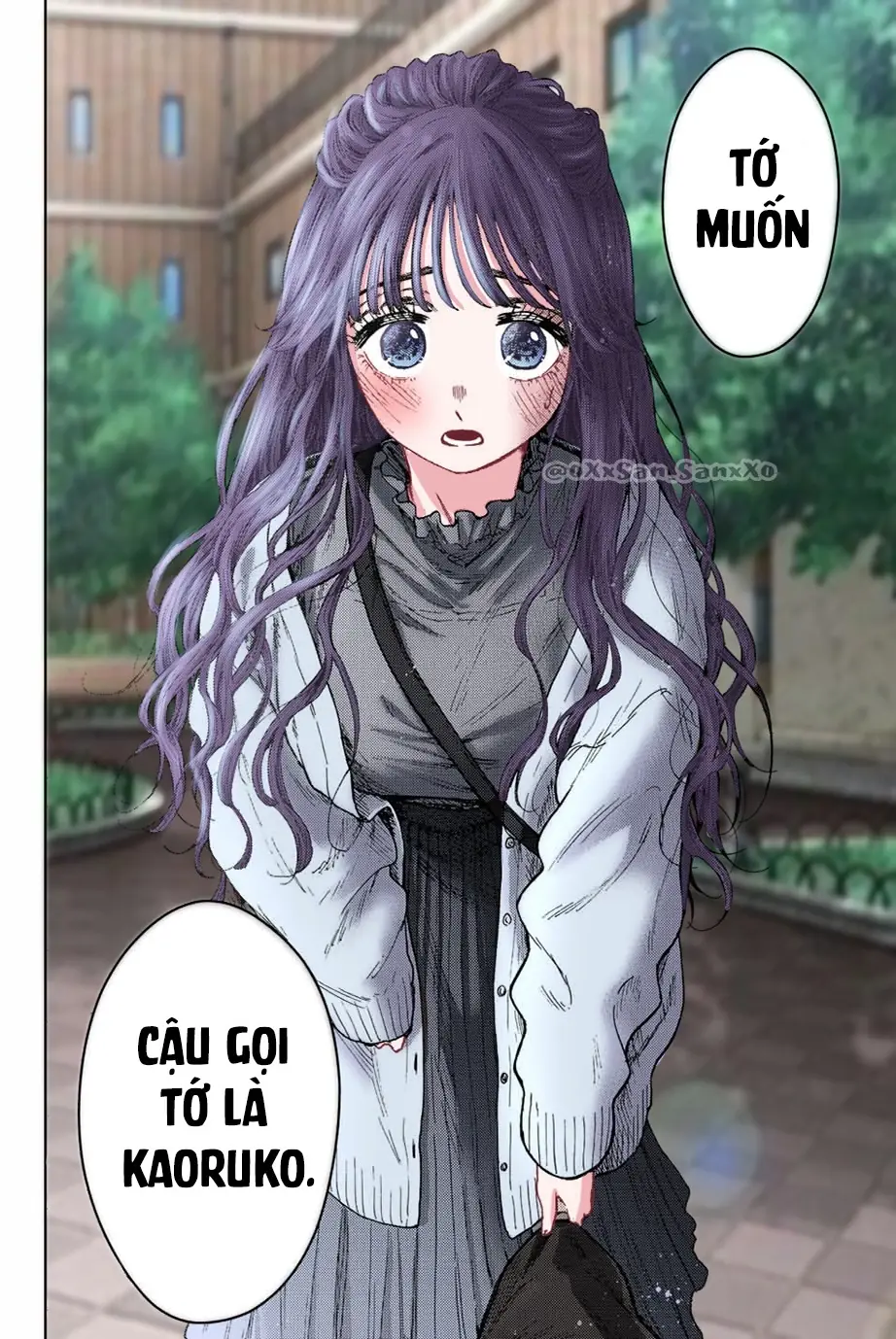 Kaoru Hana wa Rin to Saku Chapter 58 - Trang 18