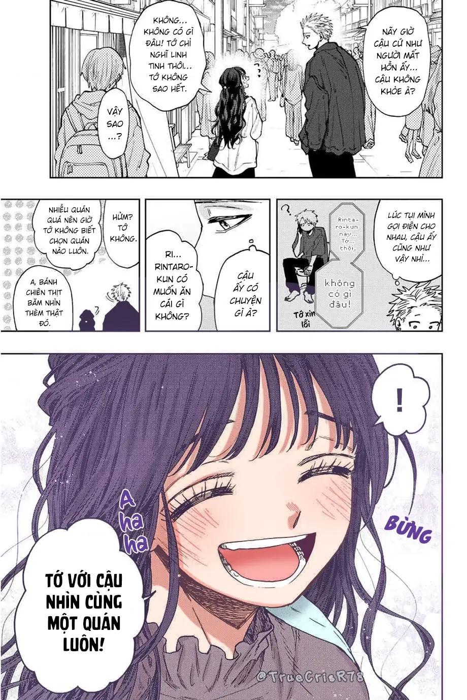 Kaoru Hana wa Rin to Saku Chapter 58 - Trang 8