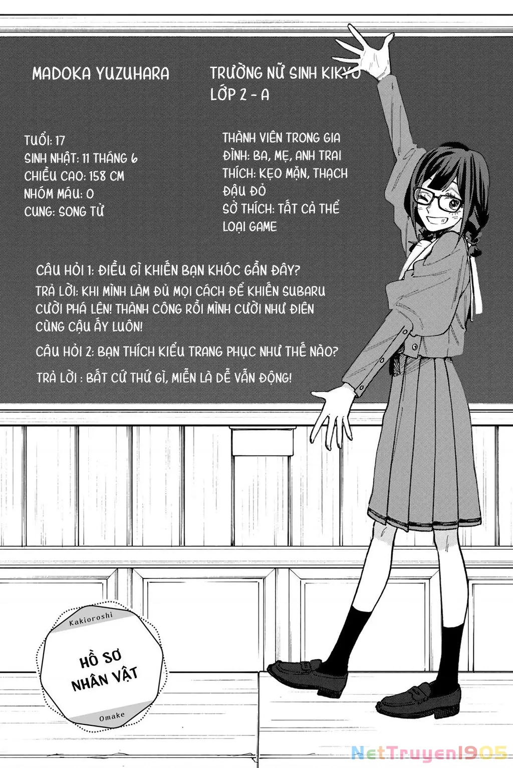 Kaoru Hana wa Rin to Saku Chapter 64.5 - Trang 7