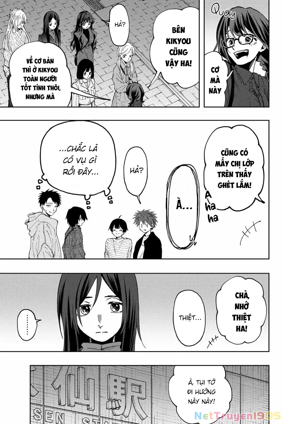 Kaoru Hana wa Rin to Saku Chapter 72 - Trang 10