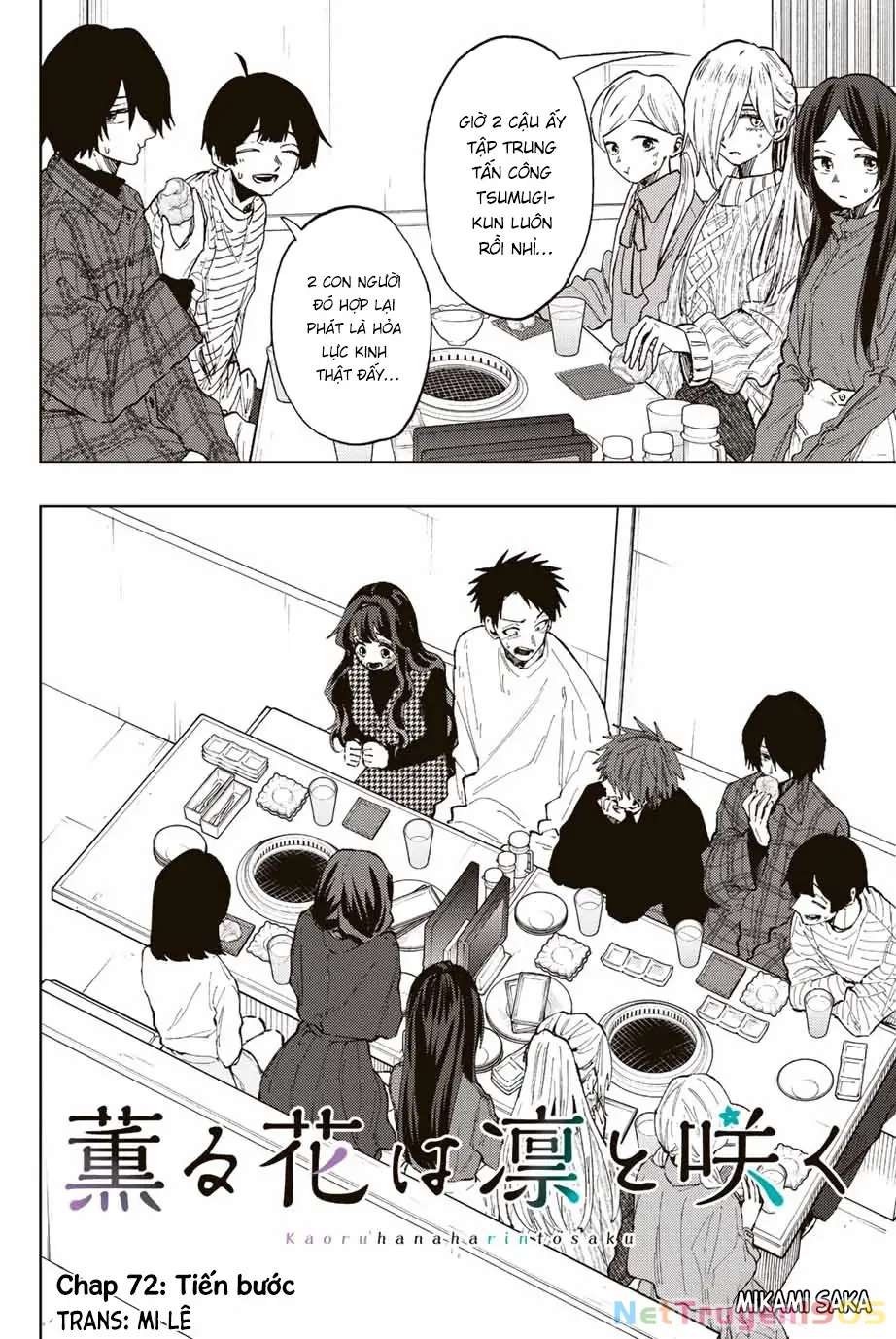 Kaoru Hana wa Rin to Saku Chapter 72 - Trang 3