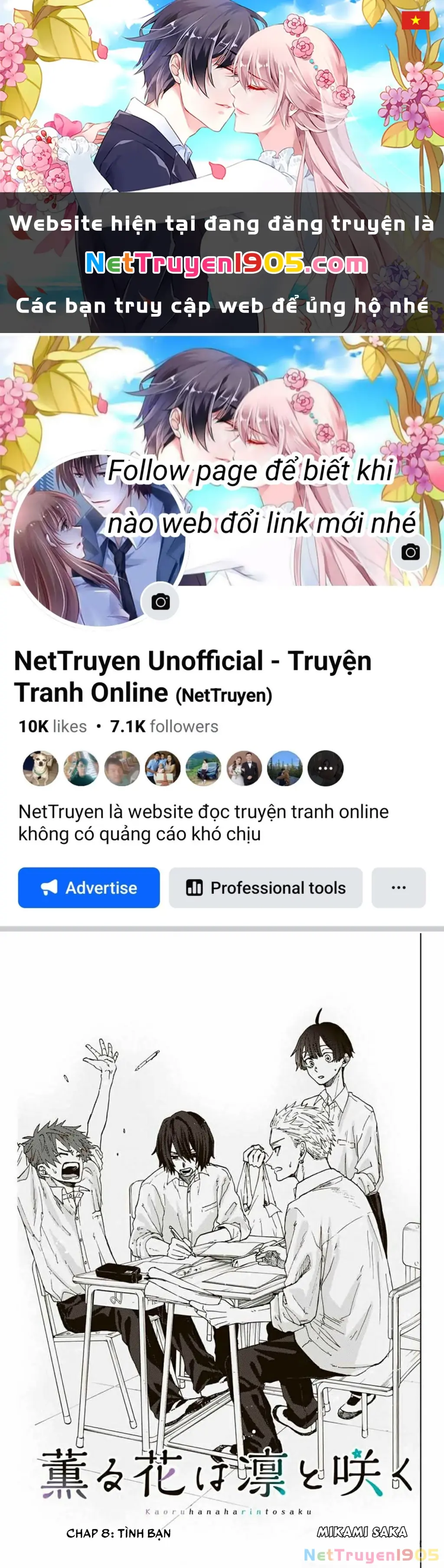 Kaoru Hana wa Rin to Saku Chapter 8 - Trang 2
