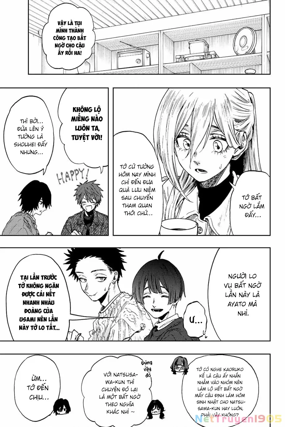 Kaoru Hana wa Rin to Saku Chapter 80 - Trang 4