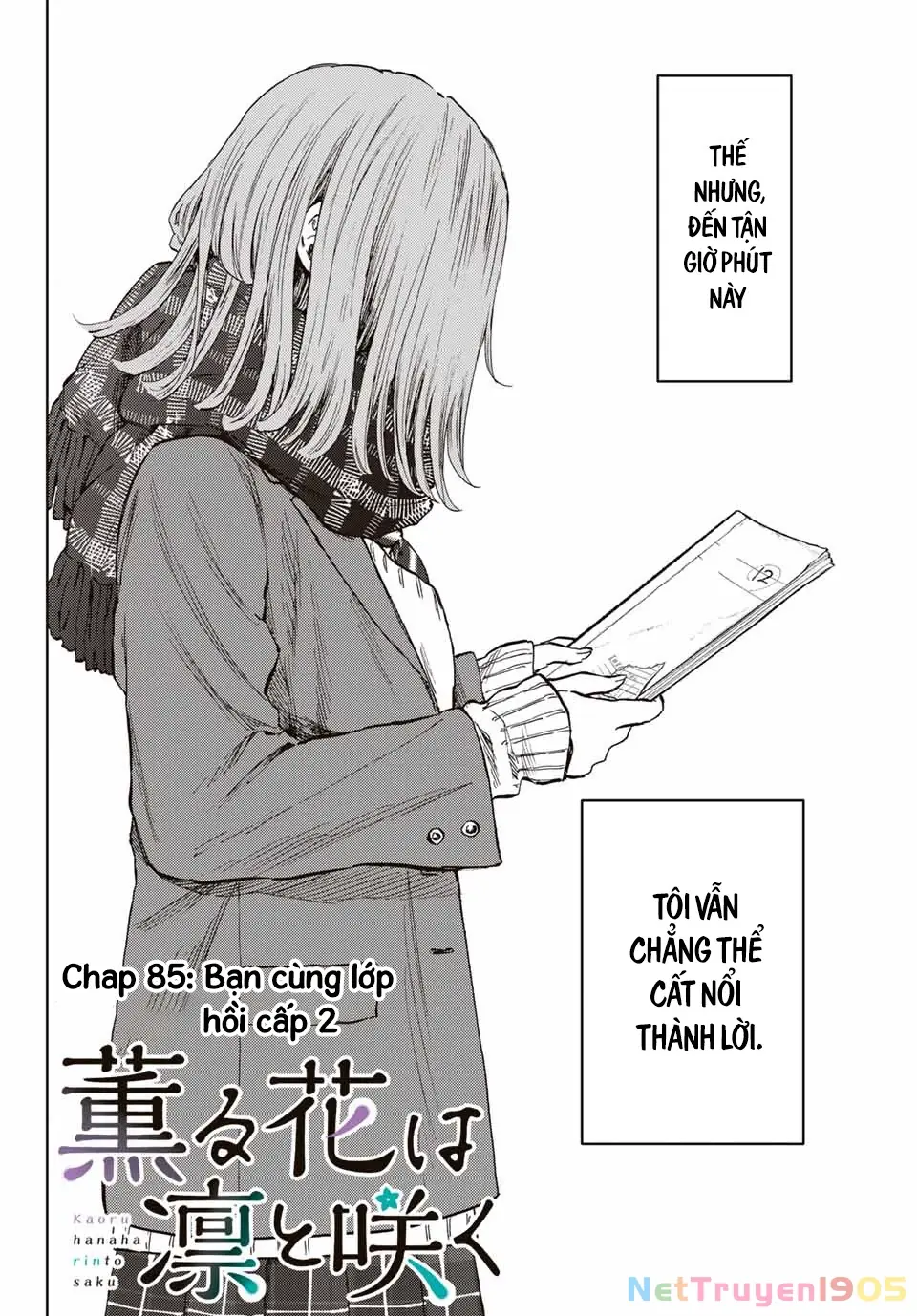 Kaoru Hana wa Rin to Saku Chapter 85 - Trang 3