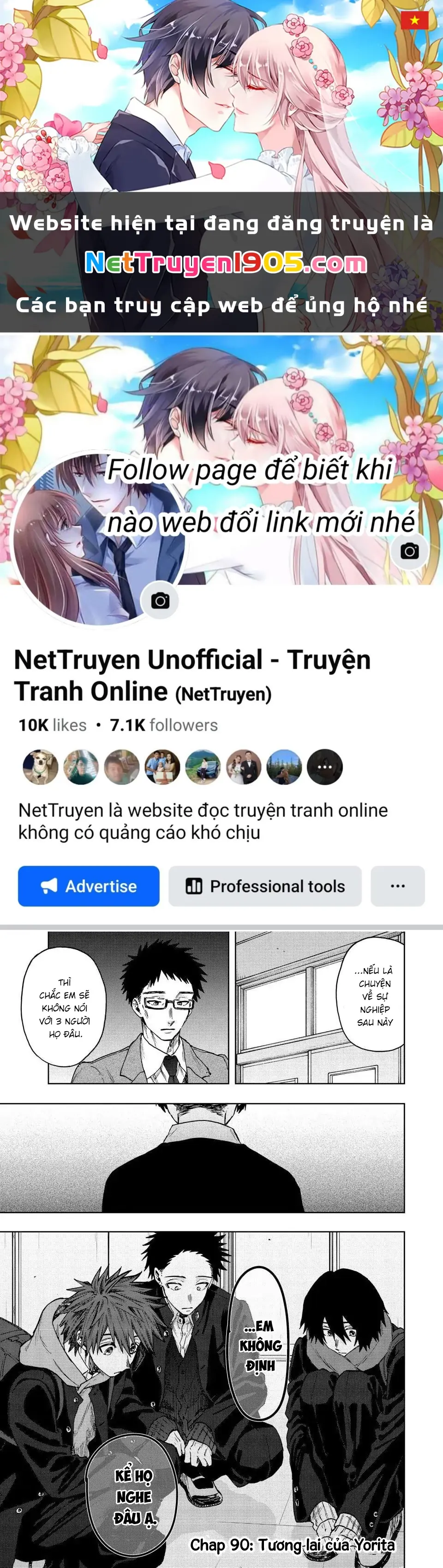 Kaoru Hana wa Rin to Saku Chapter 90 - Trang 2