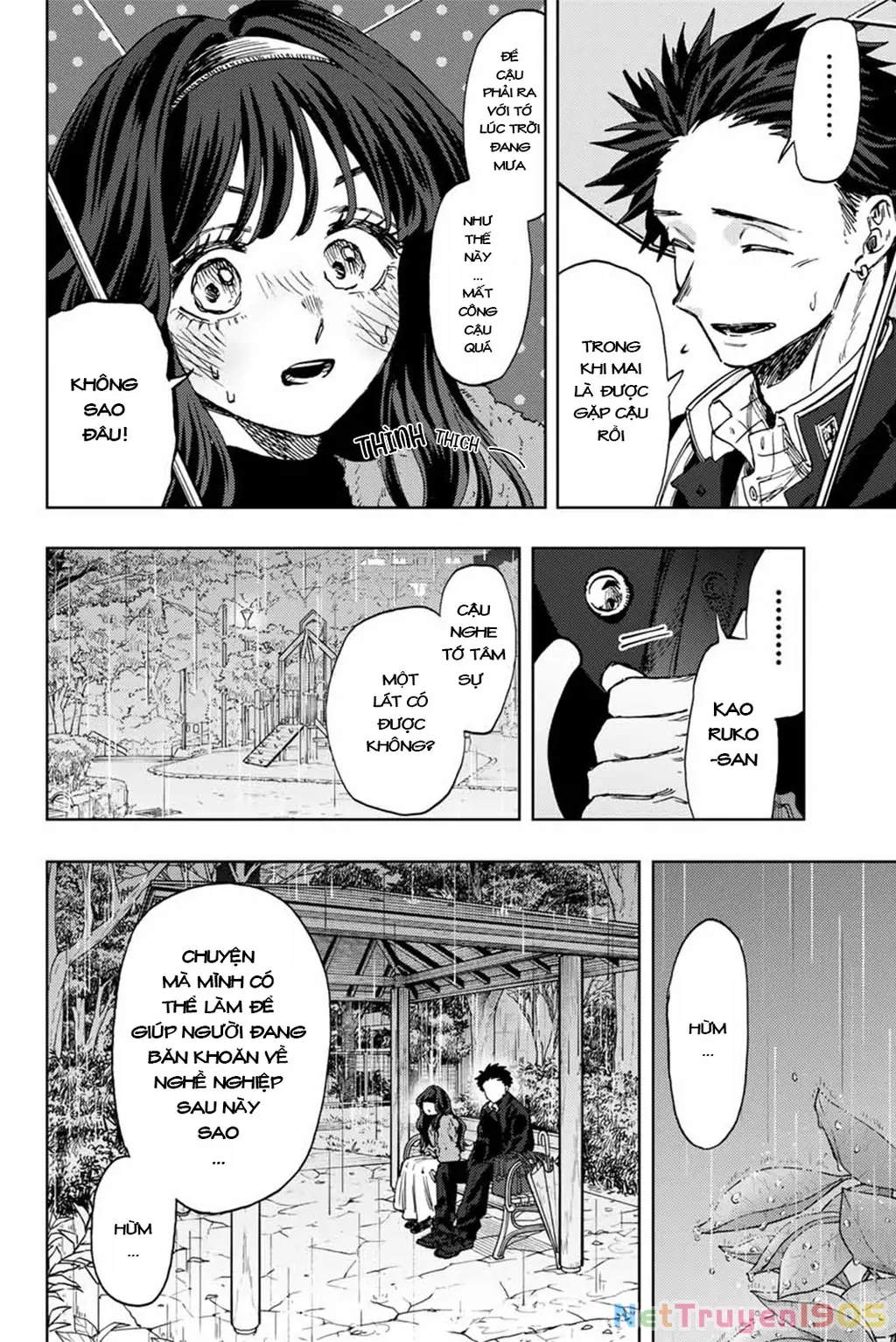 Kaoru Hana wa Rin to Saku Chapter 91 - Trang 9