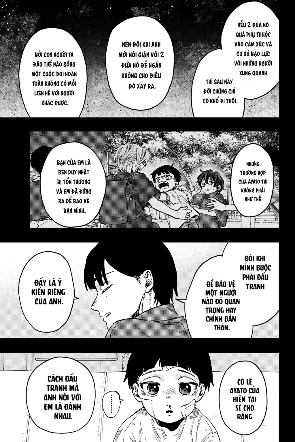 Kaoru Hana wa Rin to Saku Chapter 95 - Trang 12