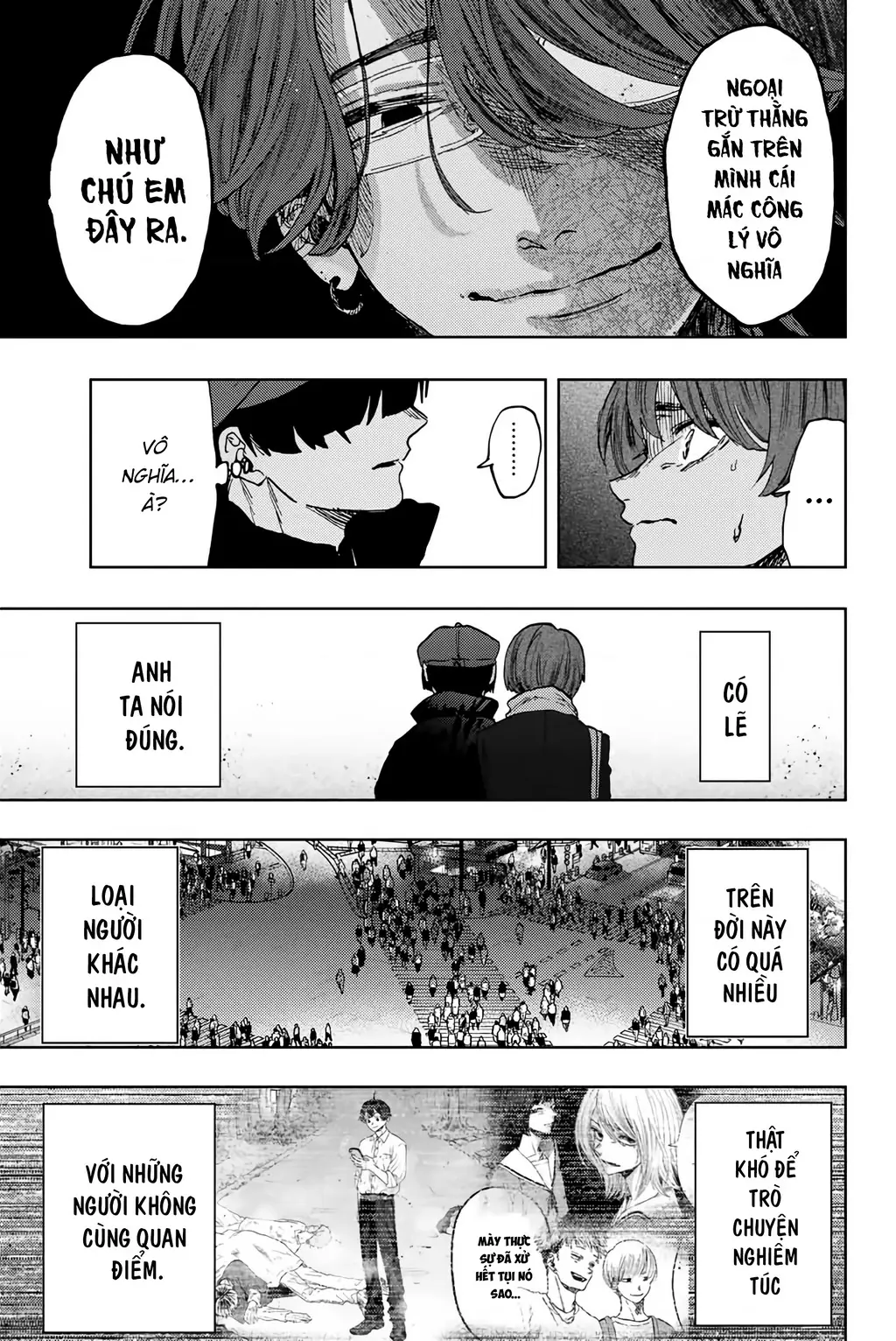 Kaoru Hana wa Rin to Saku Chapter 95 - Trang 8