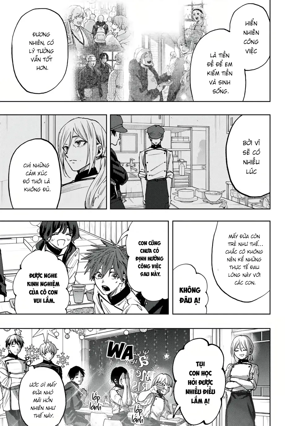 Kaoru Hana wa Rin to Saku Chapter 97 - Trang 5