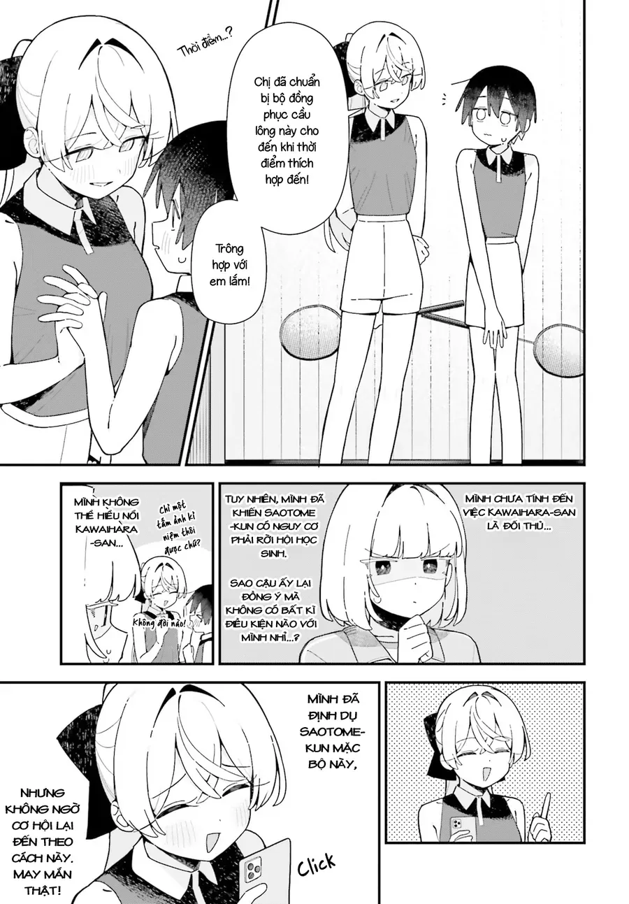 Kawaihara-Senpai Wa Kawaii (Saotome-Kun) Ga Suki! Chapter 7.5 - Trang 4