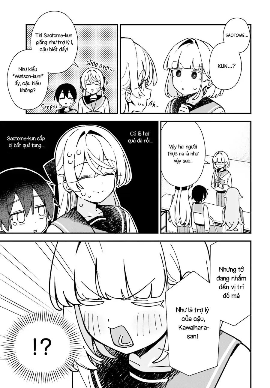 Kawaihara-Senpai Wa Kawaii (Saotome-Kun) Ga Suki! Chapter 7 - Trang 13