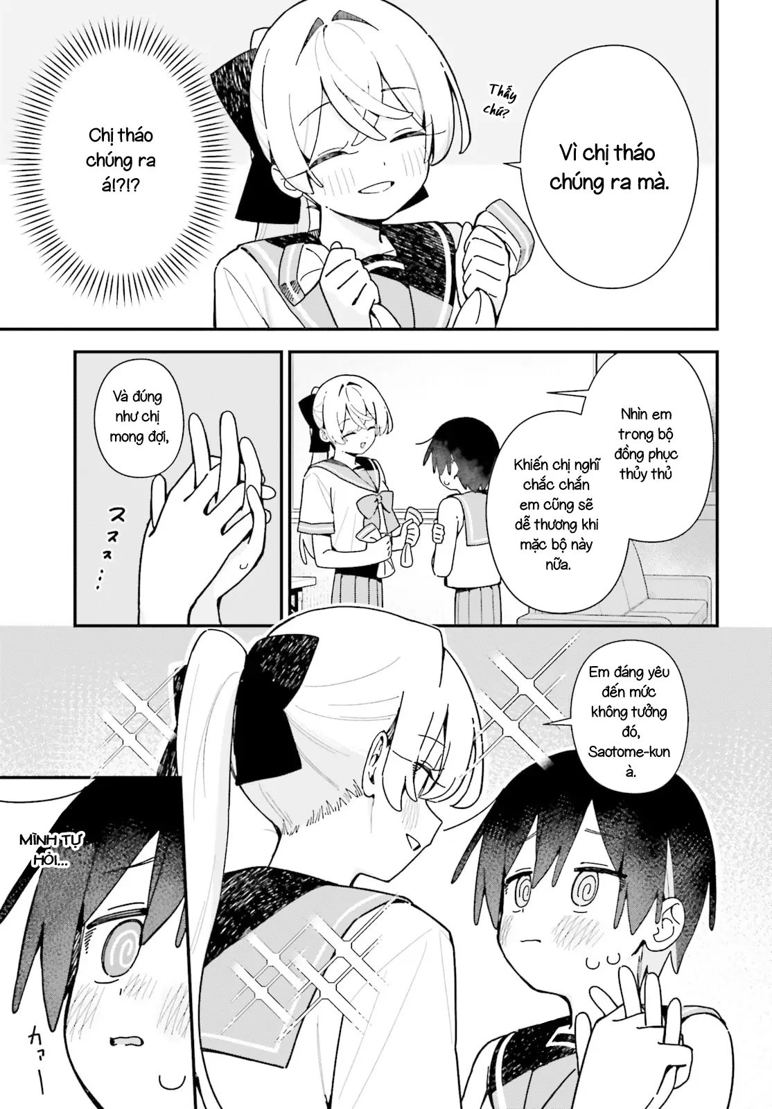 Kawaihara-Senpai Wa Kawaii (Saotome-Kun) Ga Suki! Chapter 8 - Trang 10