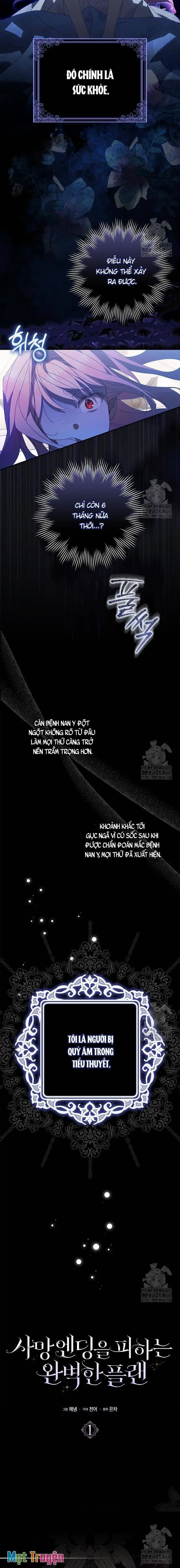 Kế hoạch hoàn hảo để thoát khỏi cái chết Chapter 1 - Trang 3
