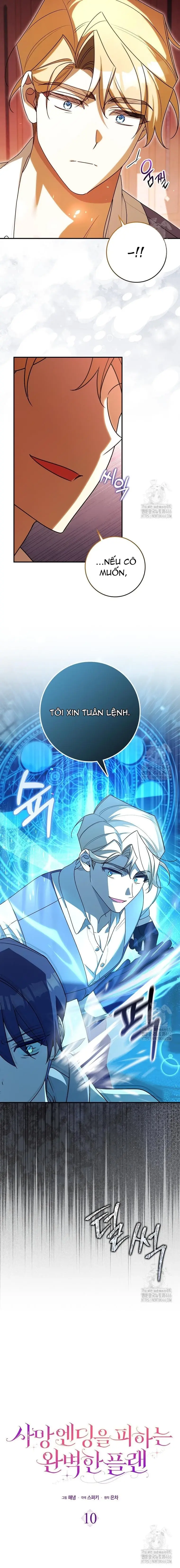 Kế hoạch hoàn hảo để thoát khỏi cái chết Chapter 10 - Trang 10