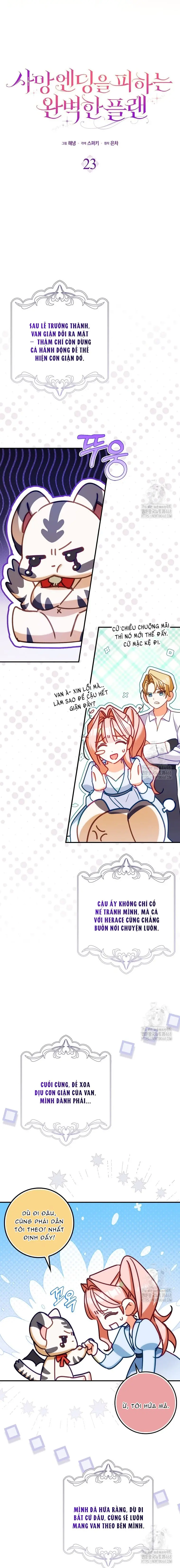 Kế hoạch hoàn hảo để thoát khỏi cái chết Chapter 23 - Trang 5