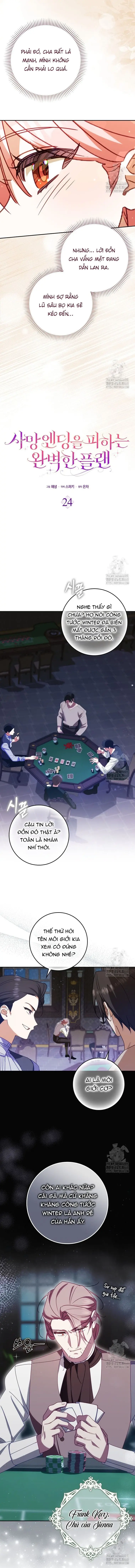 Kế hoạch hoàn hảo để thoát khỏi cái chết Chapter 24 - Trang 9