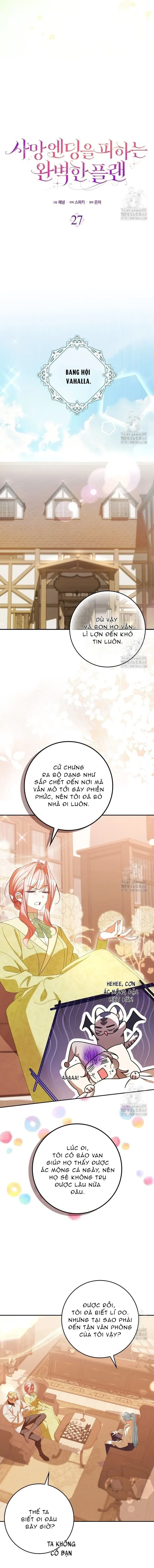 Kế hoạch hoàn hảo để thoát khỏi cái chết Chapter 27 - Trang 6