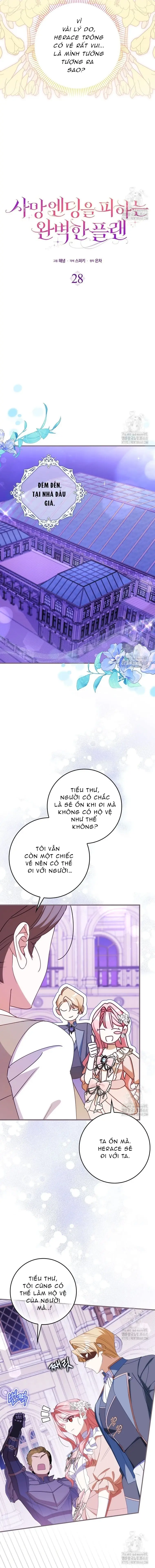 Kế hoạch hoàn hảo để thoát khỏi cái chết Chapter 28 - Trang 7