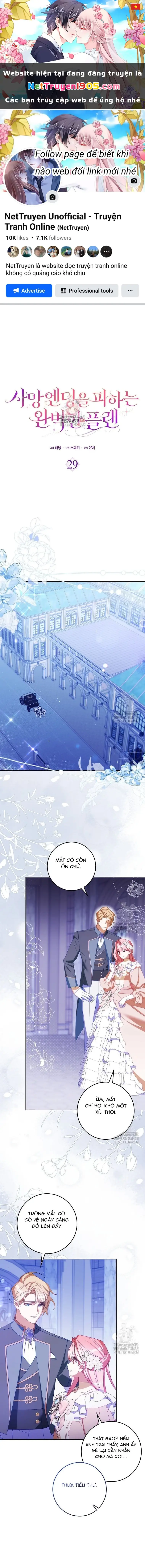 Kế hoạch hoàn hảo để thoát khỏi cái chết Chapter 29 - Trang 2