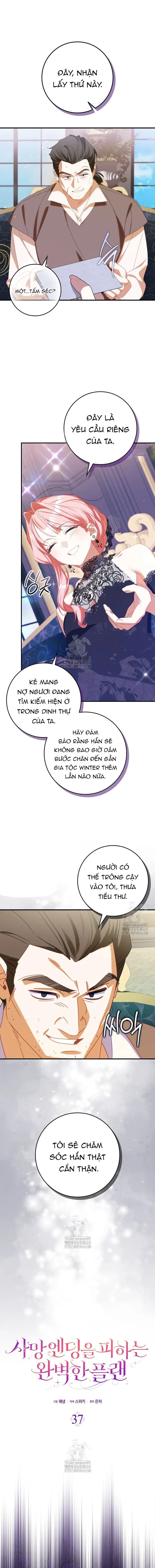 Kế hoạch hoàn hảo để thoát khỏi cái chết Chapter 37 - Trang 8