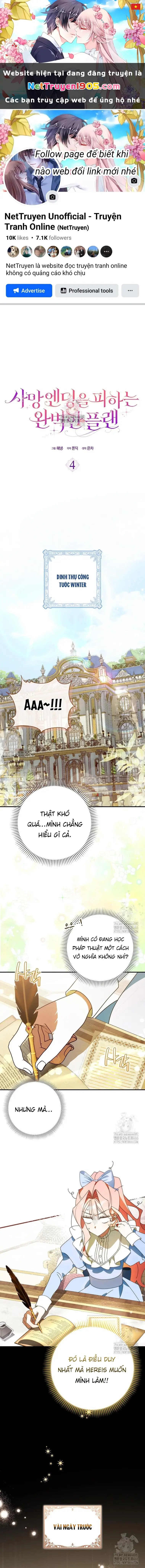 Kế hoạch hoàn hảo để thoát khỏi cái chết Chapter 4 - Trang 2