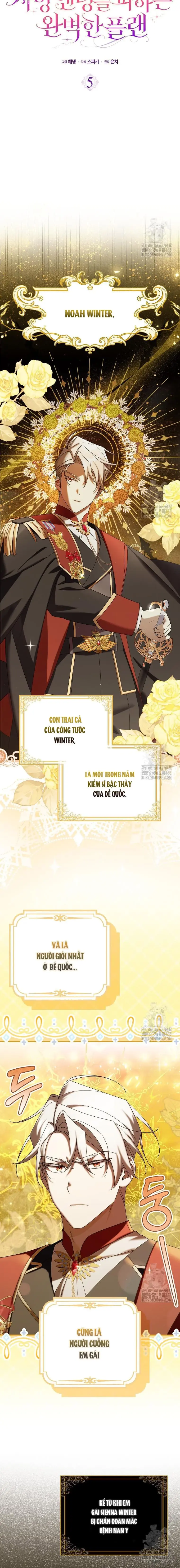Kế hoạch hoàn hảo để thoát khỏi cái chết Chapter 5 - Trang 6