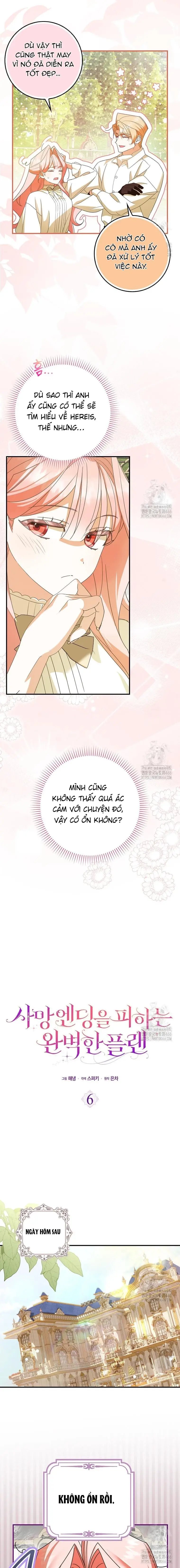Kế hoạch hoàn hảo để thoát khỏi cái chết Chapter 6 - Trang 3