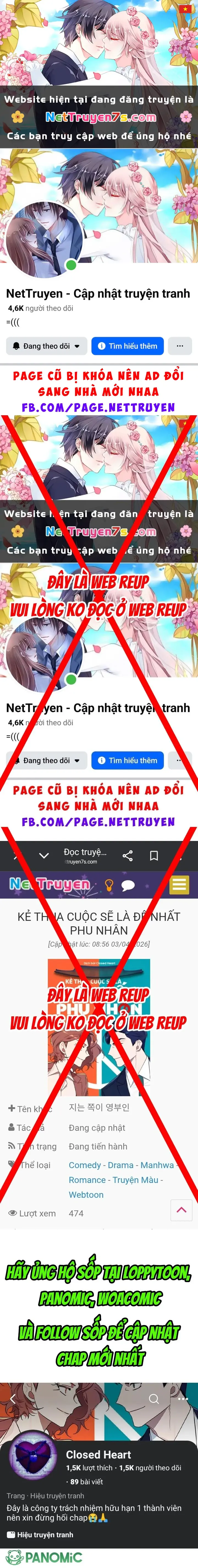Kẻ Thua Cuộc Sẽ Là Đệ Nhất Phu Nhân Chapter 26 - Trang 2