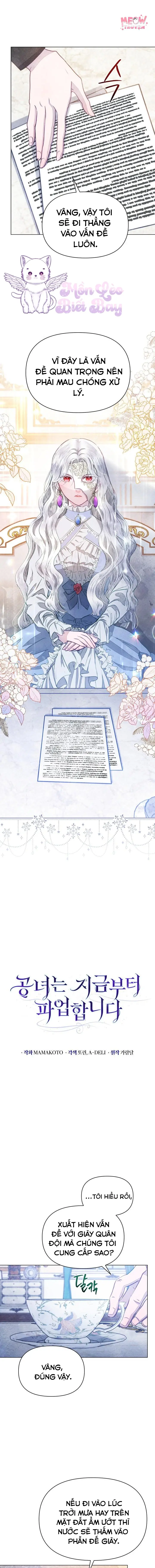 Kể Từ Giờ, Công Nương Sẽ Đình Công Chapter 2 - Trang 10