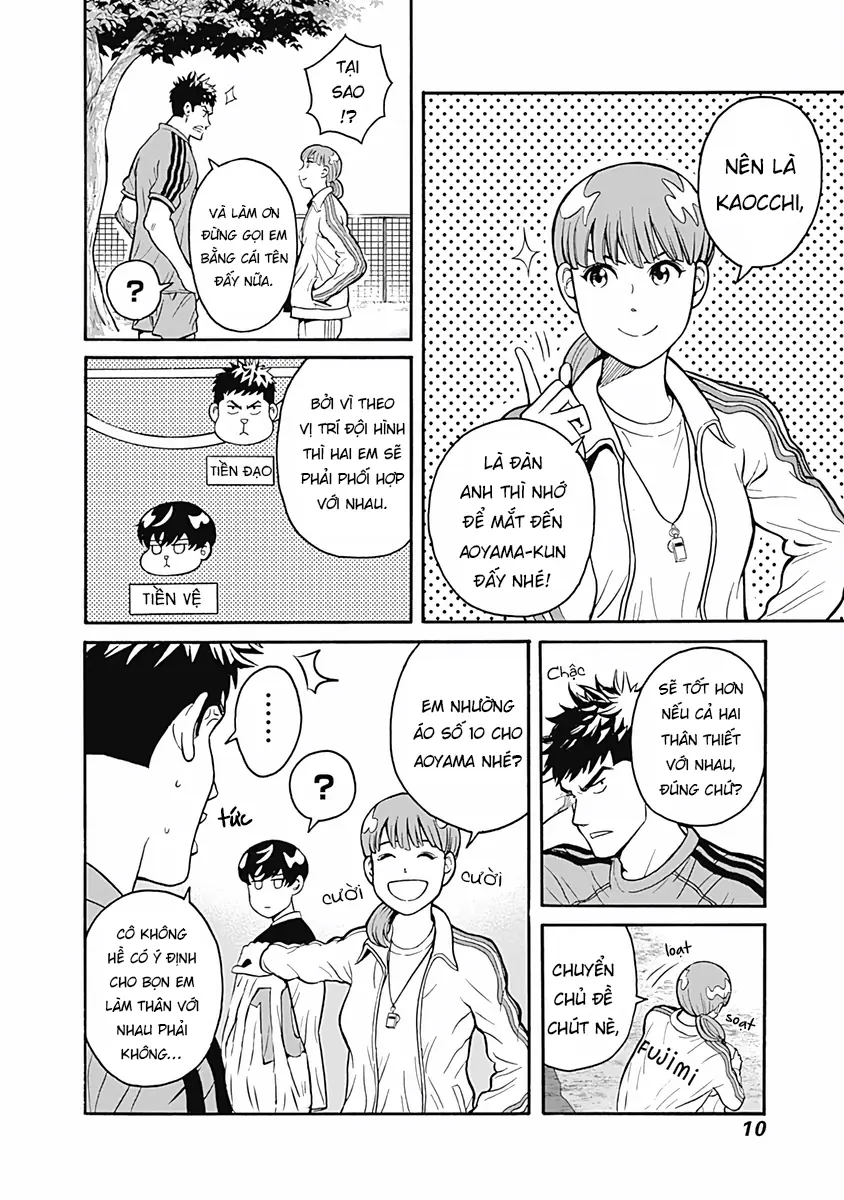 Keppeki Danshi! Aoyama-kun Chapter 1 - Trang 12