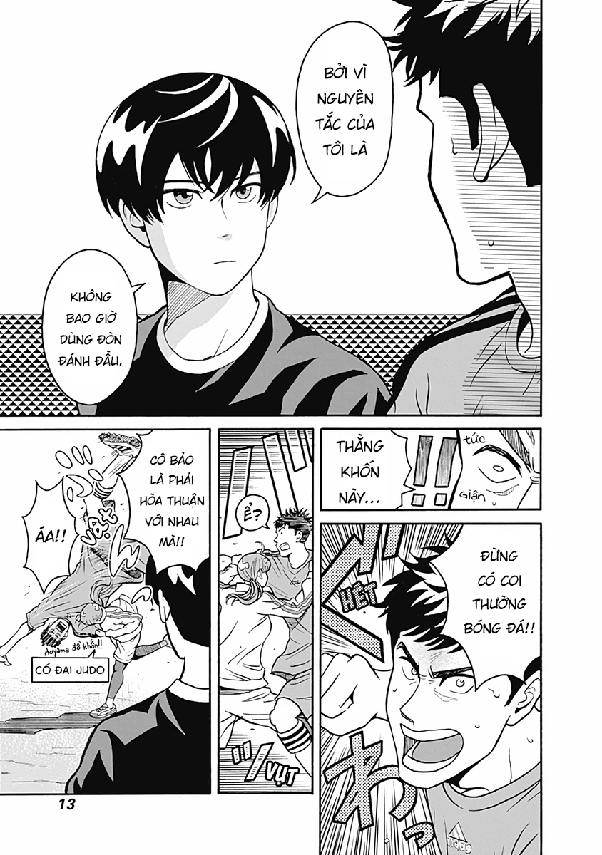 Keppeki Danshi! Aoyama-kun Chapter 1 - Trang 15