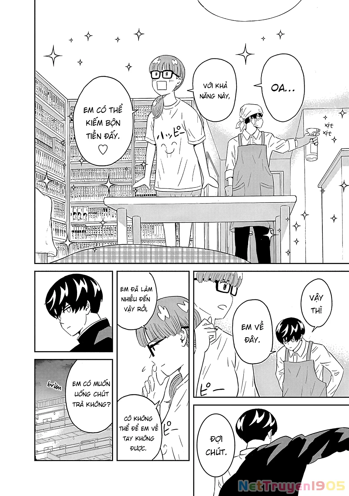 Keppeki Danshi! Aoyama-kun Chapter 10 - Trang 13