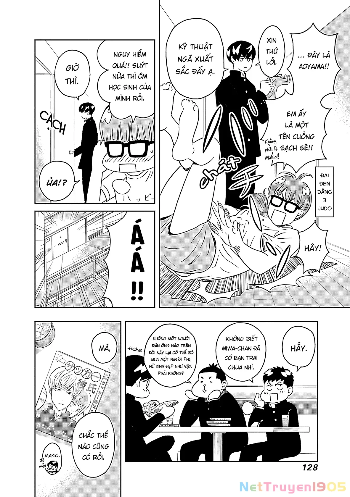 Keppeki Danshi! Aoyama-kun Chapter 10 - Trang 21