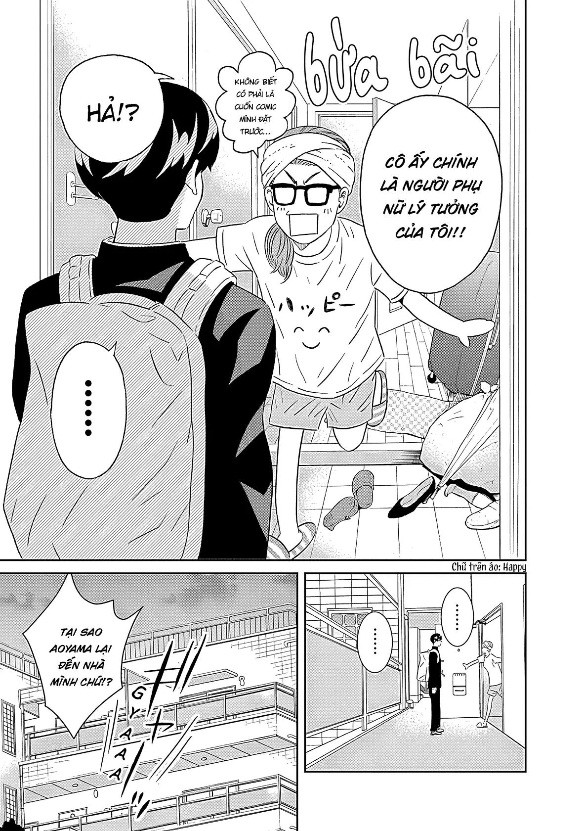 Keppeki Danshi! Aoyama-kun Chapter 10 - Trang 8