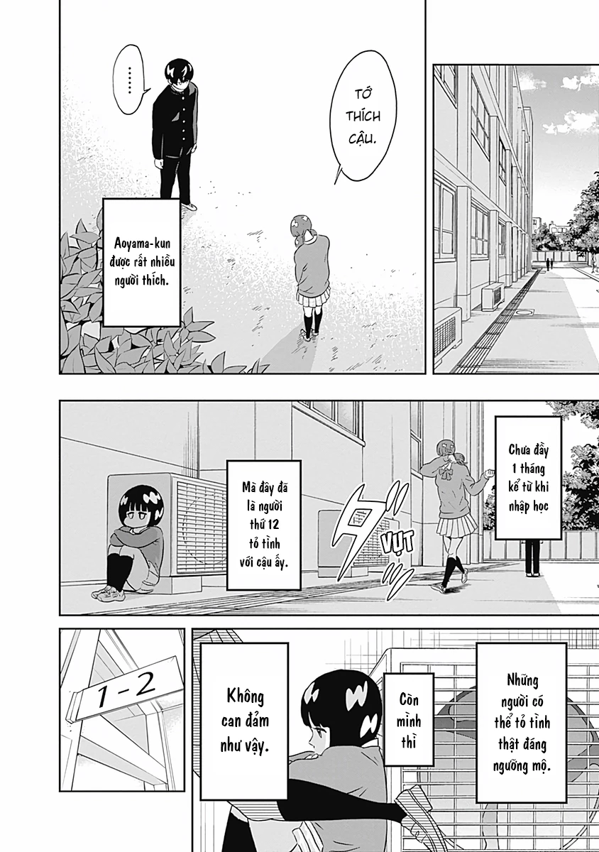 Keppeki Danshi! Aoyama-kun Chapter 11 - Trang 10