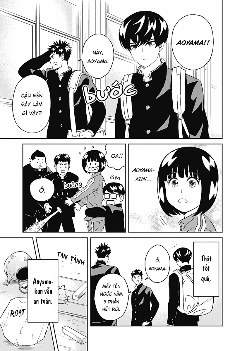 Keppeki Danshi! Aoyama-kun Chapter 11 - Trang 19